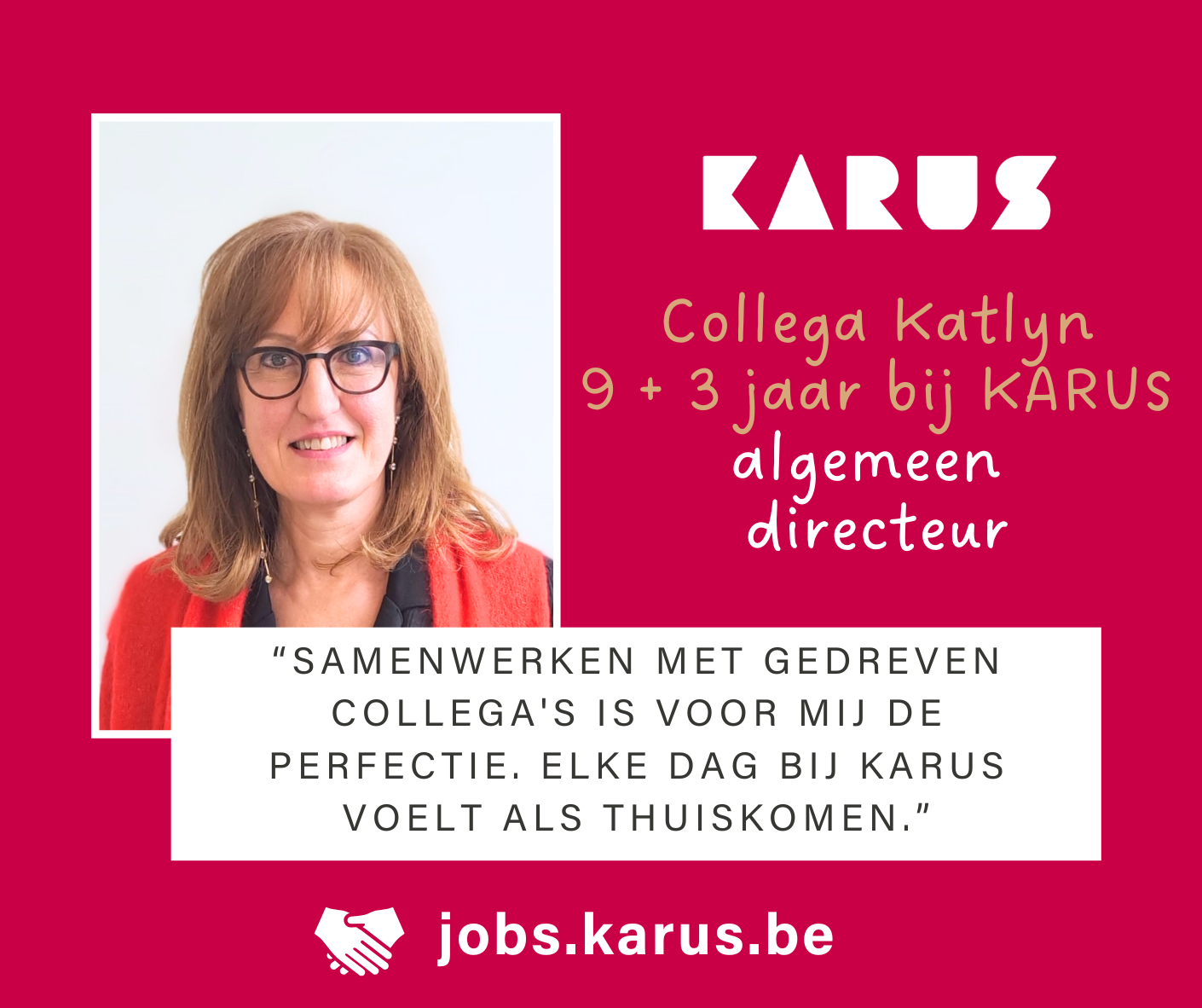 Katlyn - Werken bij KARUS